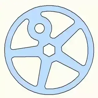 Animierte Bearbeitung einer Leiterbahn mit parametrischen Operatoren